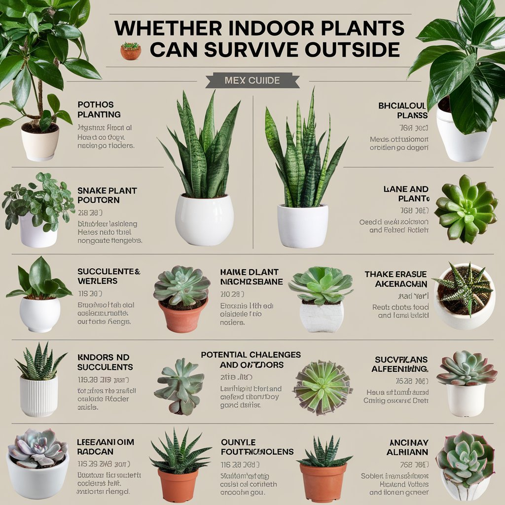 Can Indoor Plants Survive Outside? A Comprehensive Guide