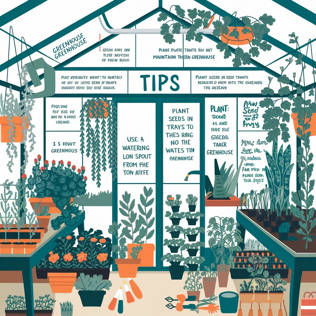 51 tips for Greenhouse Gardening